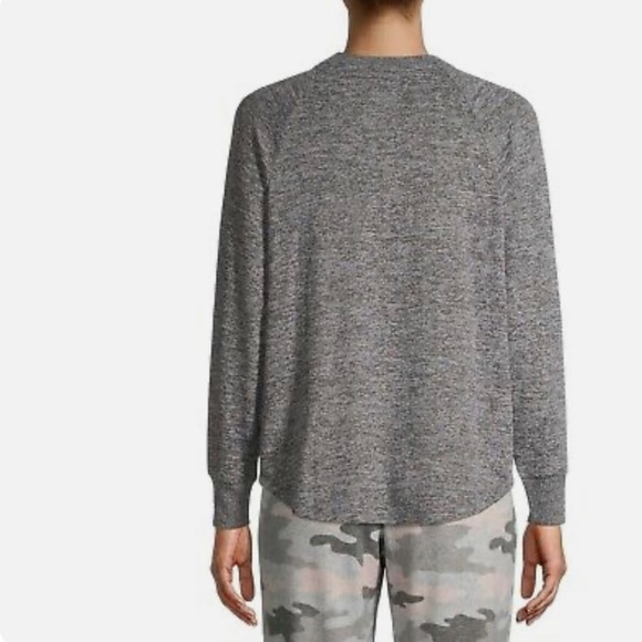 Gray Long Sleeve Loungewear Shirt. Size S. NWOT Gray - Picture 3 of 11